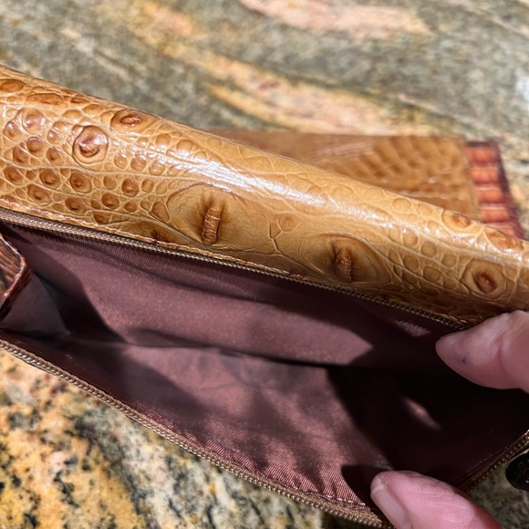 Brahmin Tri Color checkbook wallet. - Picture 5 of 5